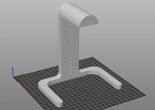 Spool holder universal stand mount
