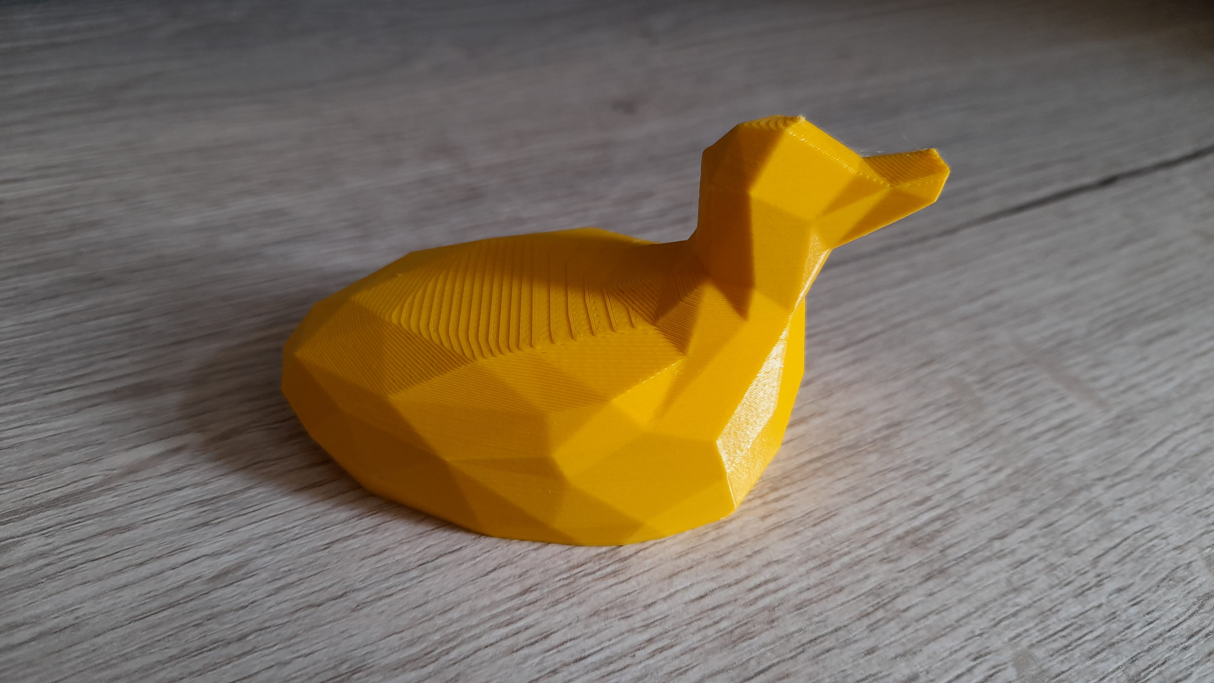 Paper DUCK Pdf DIY Papercraft Duck 3d Paper Duck Low Poly 