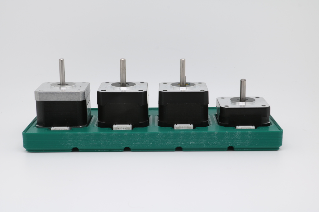 Gridfinity - 42mm Stepper Motor Holder 7 sizes + Parameteric Fusion ...