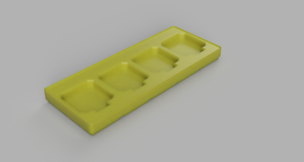 Gridfinity - 42mm Stepper Motor Holder 7 sizes + Parameteric Fusion ...