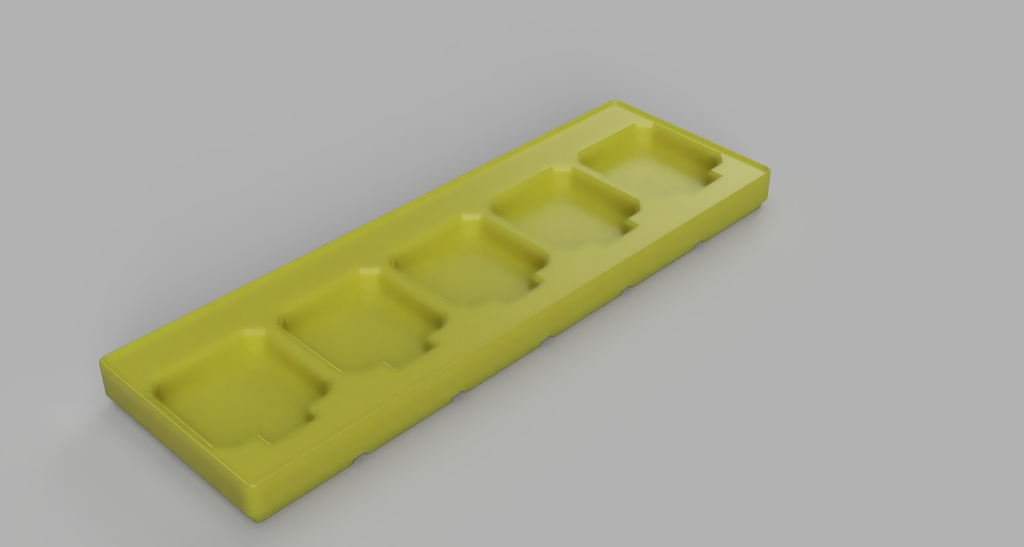 Gridfinity - 42mm Stepper Motor Holder 7 sizes + Parameteric Fusion ...