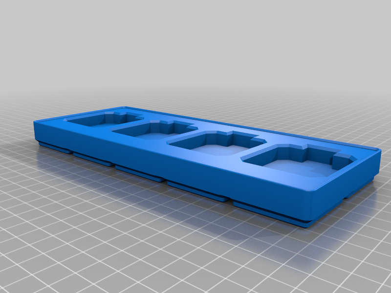 Gridfinity - 42mm Stepper Motor Holder 7 sizes + Parameteric Fusion ...