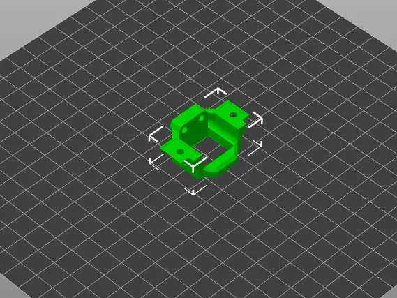 Xol probe mount for BTT Eddy Duo