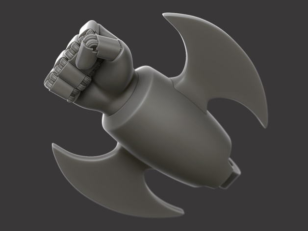 Mazinger Z Rocket Punch Keychain (with cutter)