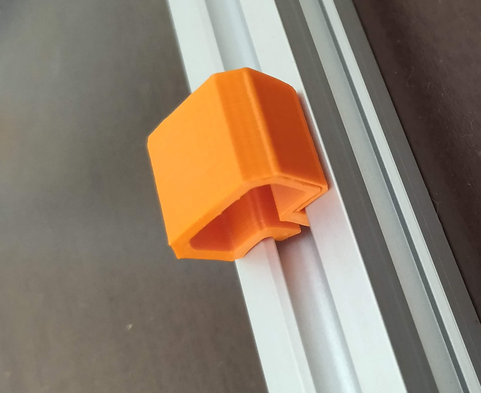 Cable clip for aluminium profile 20x20 mm V-slot 6 mm