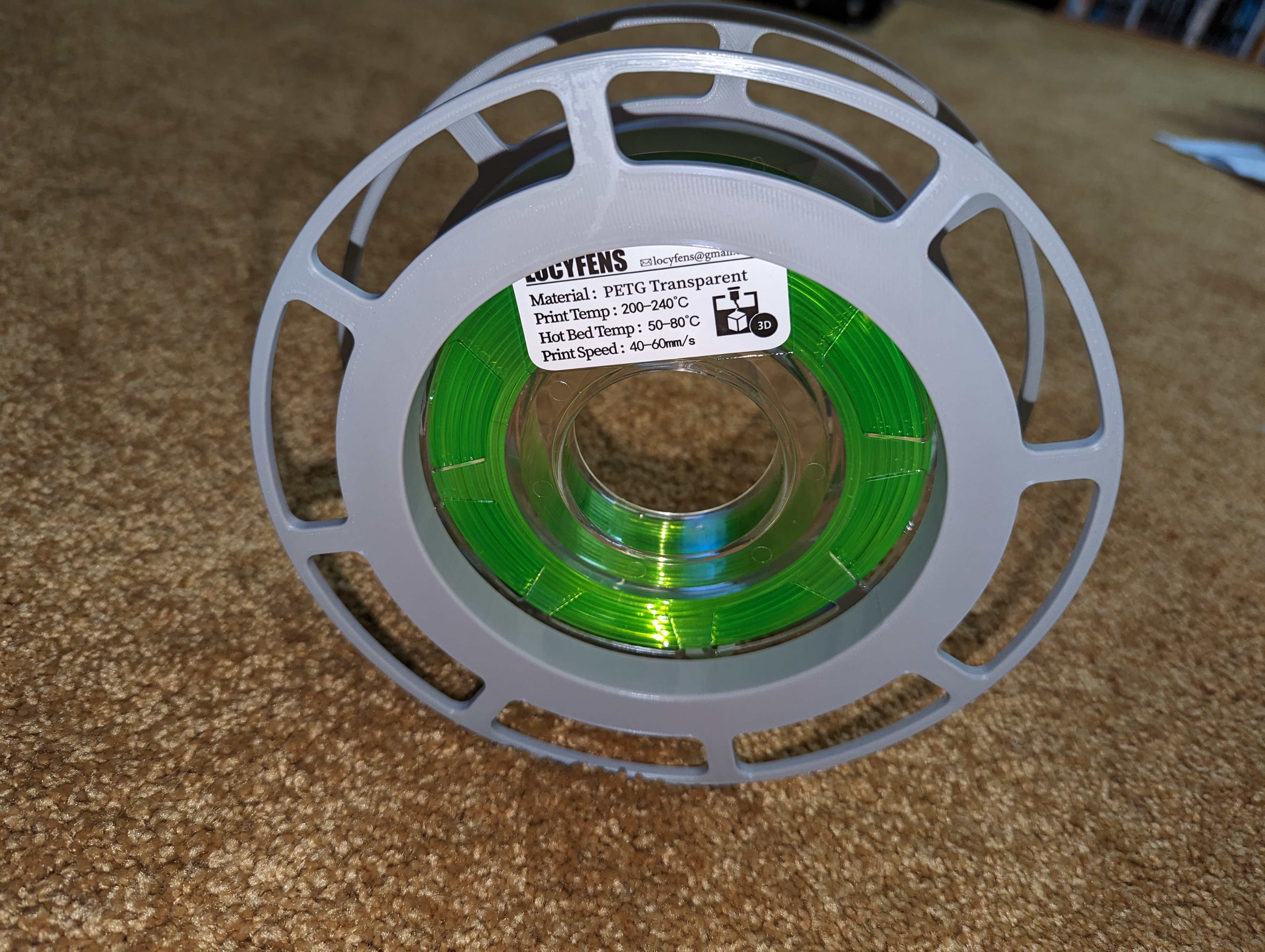 Small spool adapter for Bambu Labs AMS