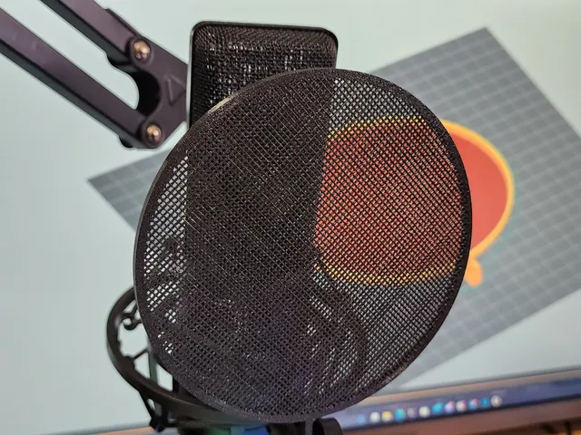 Microphone Pop Screen