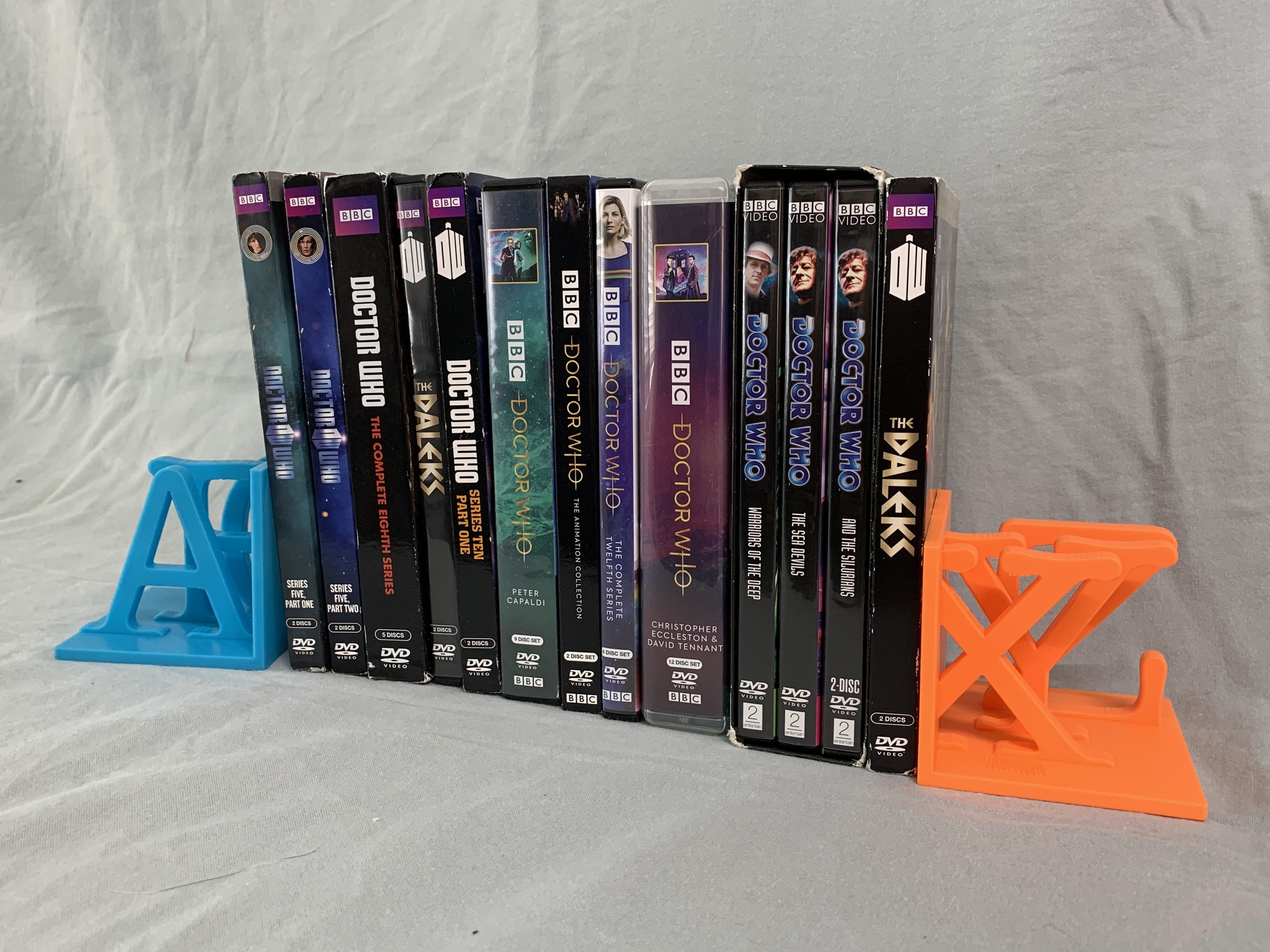 Alphabet bookends