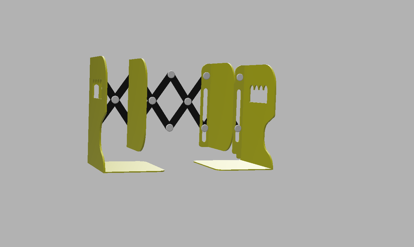 Adjustable bookend
