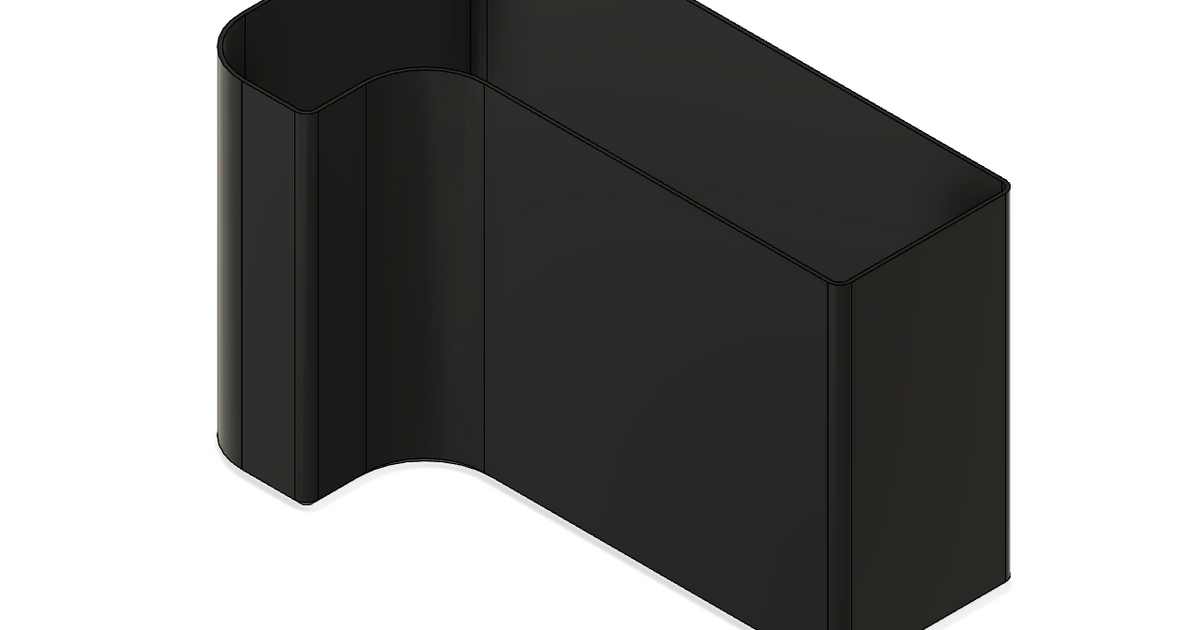 Bambu Lab Purge Bucket Vase Mode Parametric by Brandon Raineri