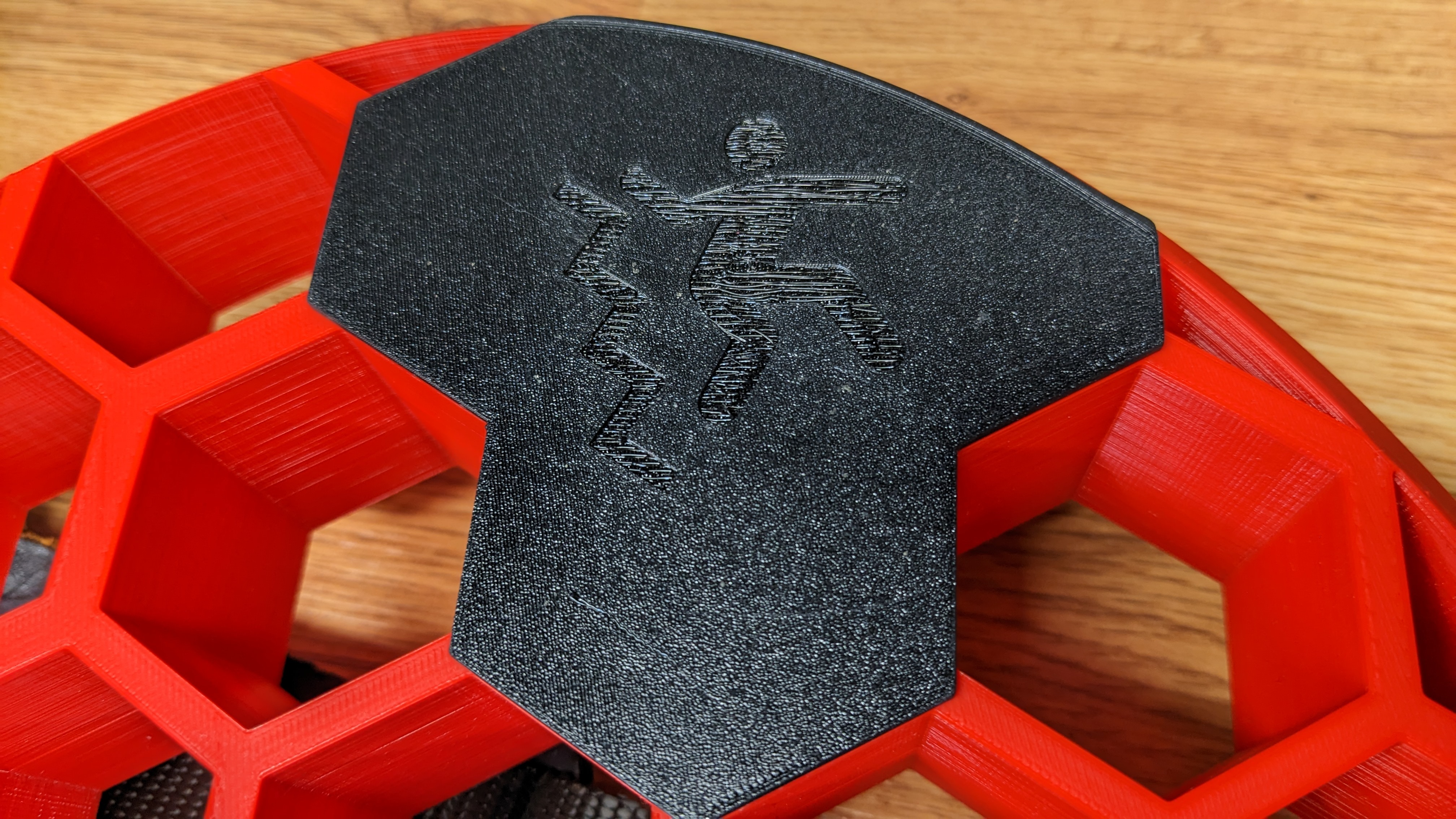 Prusacaster TPU forearm rest.