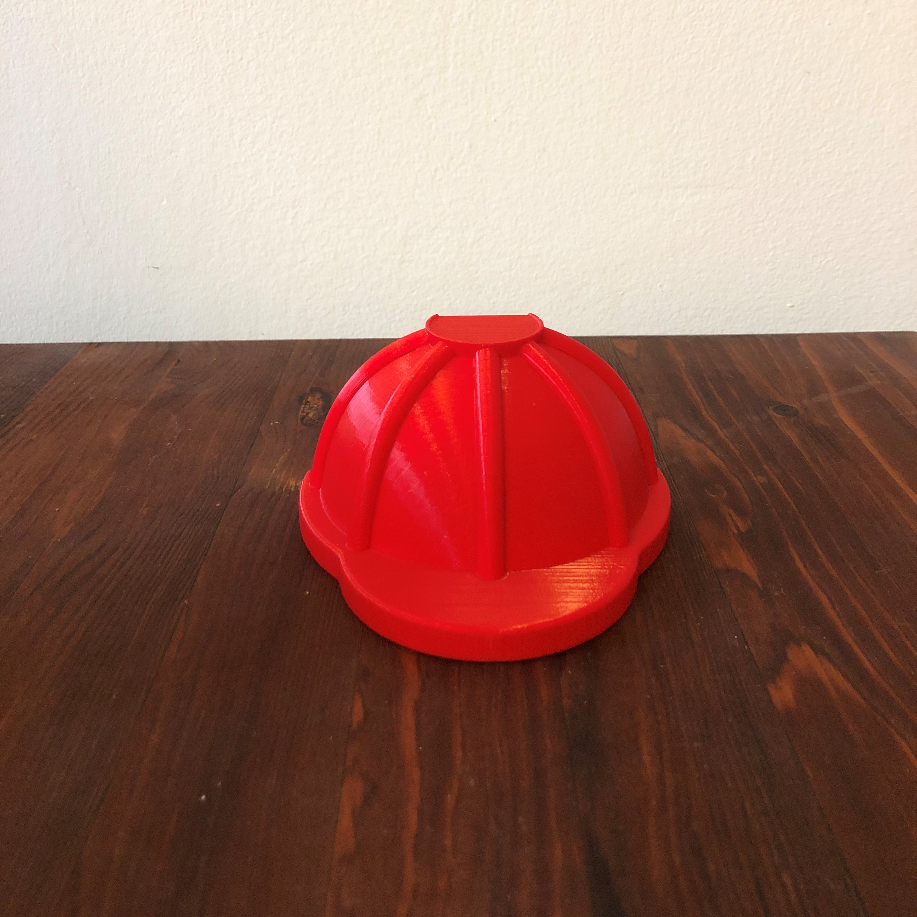 Headgear Helmet Construction for vvk187 Lego Man Toilet Paper Holder by