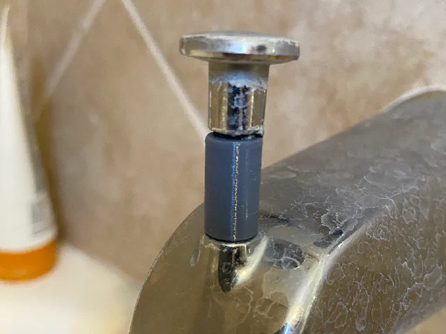 Tub Shower Diverter Lock
