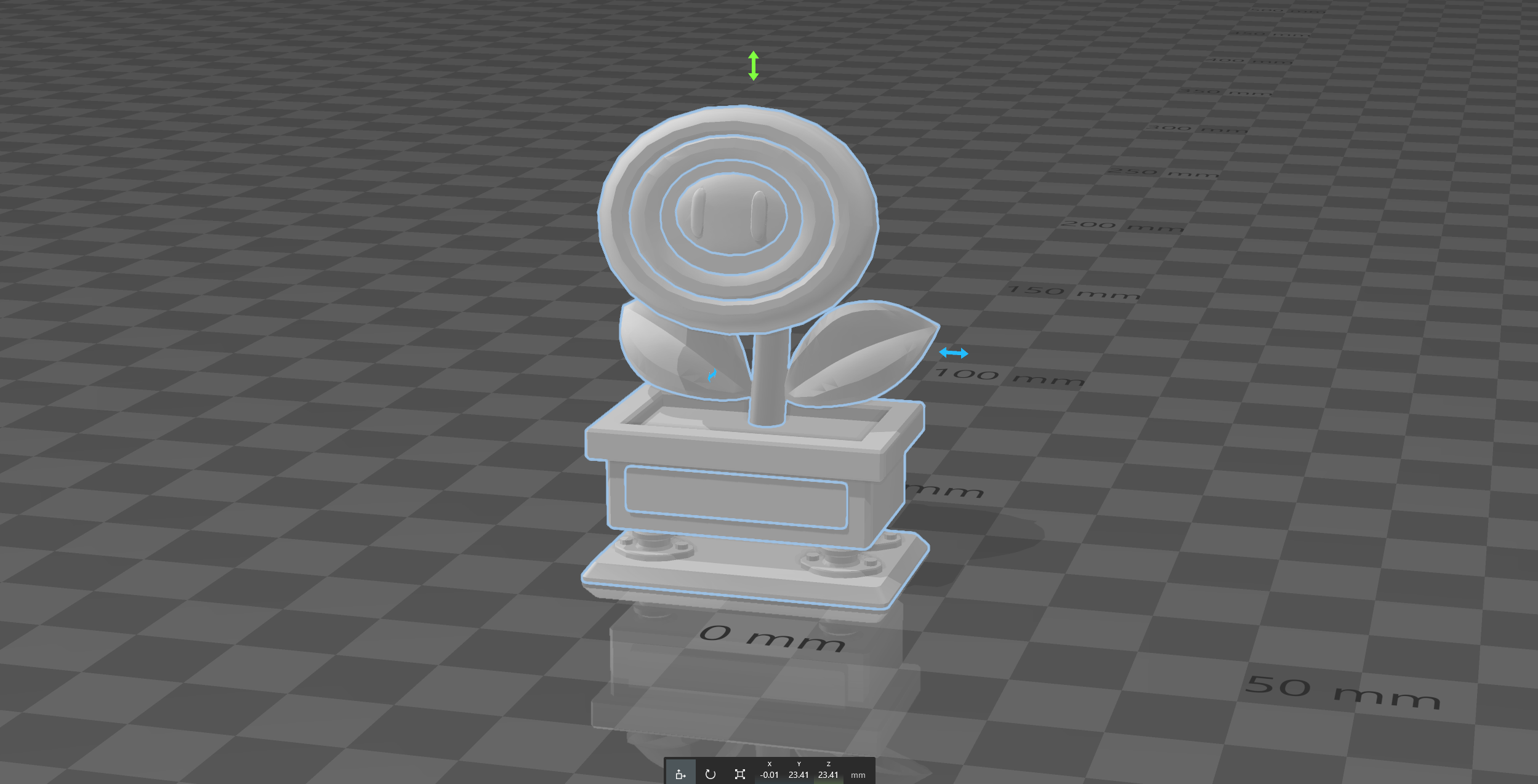 Flower Trophy from Mario Kart 8