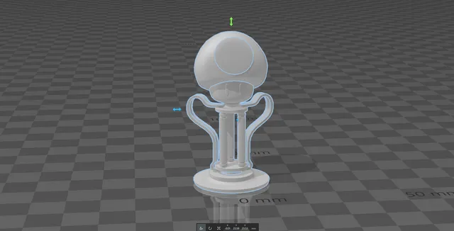 Mushroom Trophy from Mario Kart 8