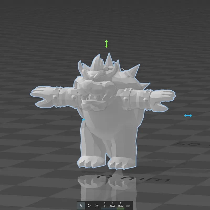 STL file Mario Kart - Bowser - (EASY TO PRINT - NO SUPPORT)・3D printing  template to download・Cults