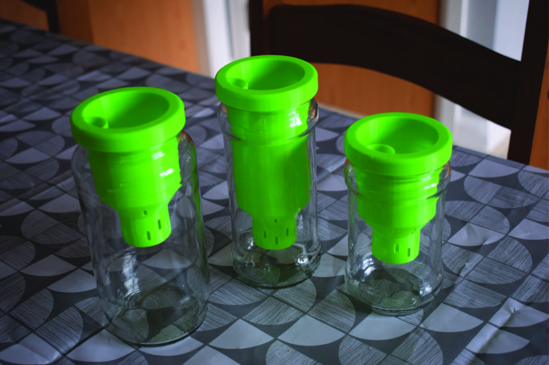 Green Jar Planter