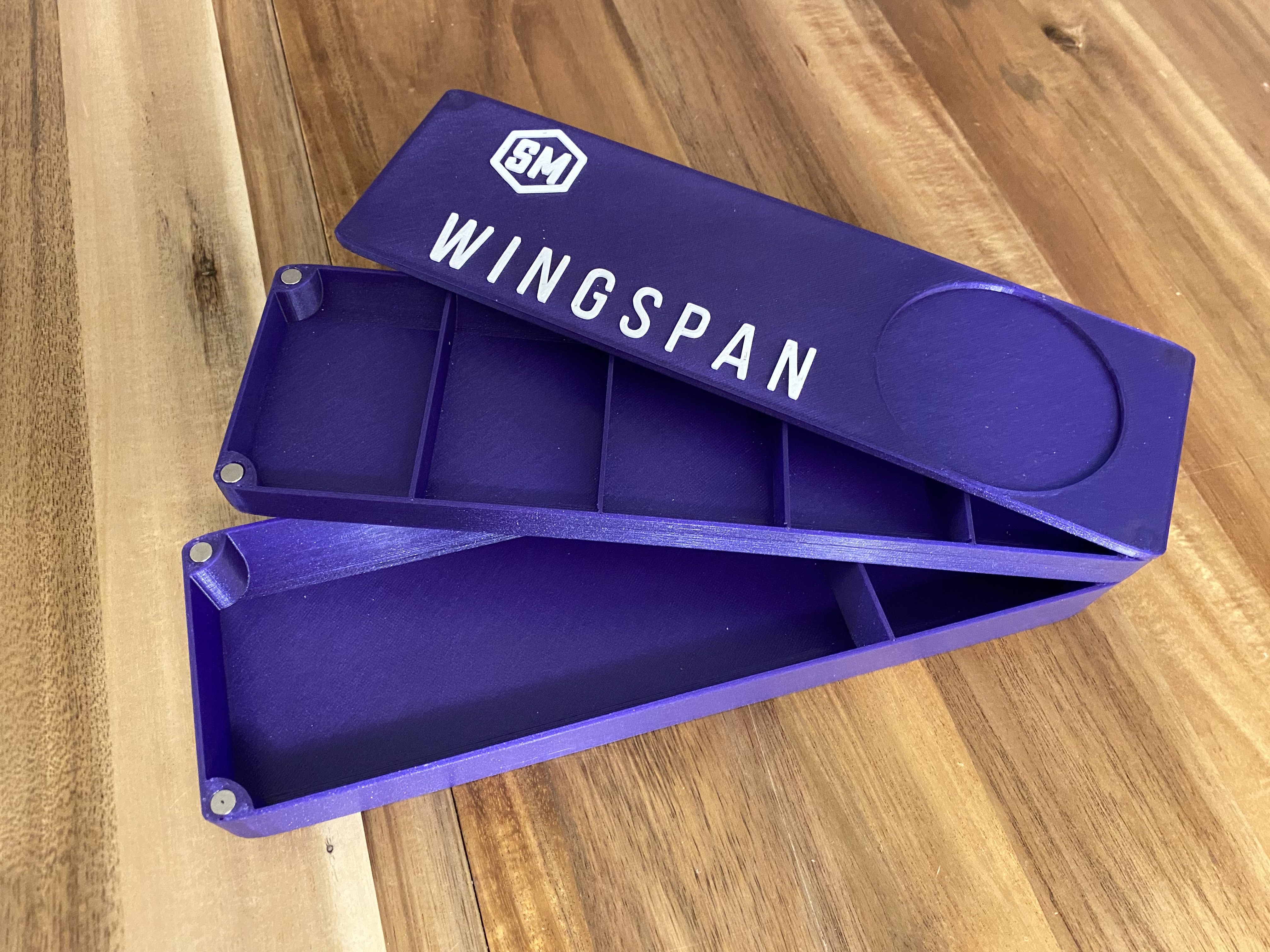 Wingspan Board Game Egg and Token Magnetic Box (Oceania) - Remix July 2022