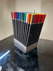 Hex Paintbrush Holder | Honeycomb Paint Brush Stand | Honeycomb Pencil  Stand Organize your paint brushes or pencils with this unique stand!