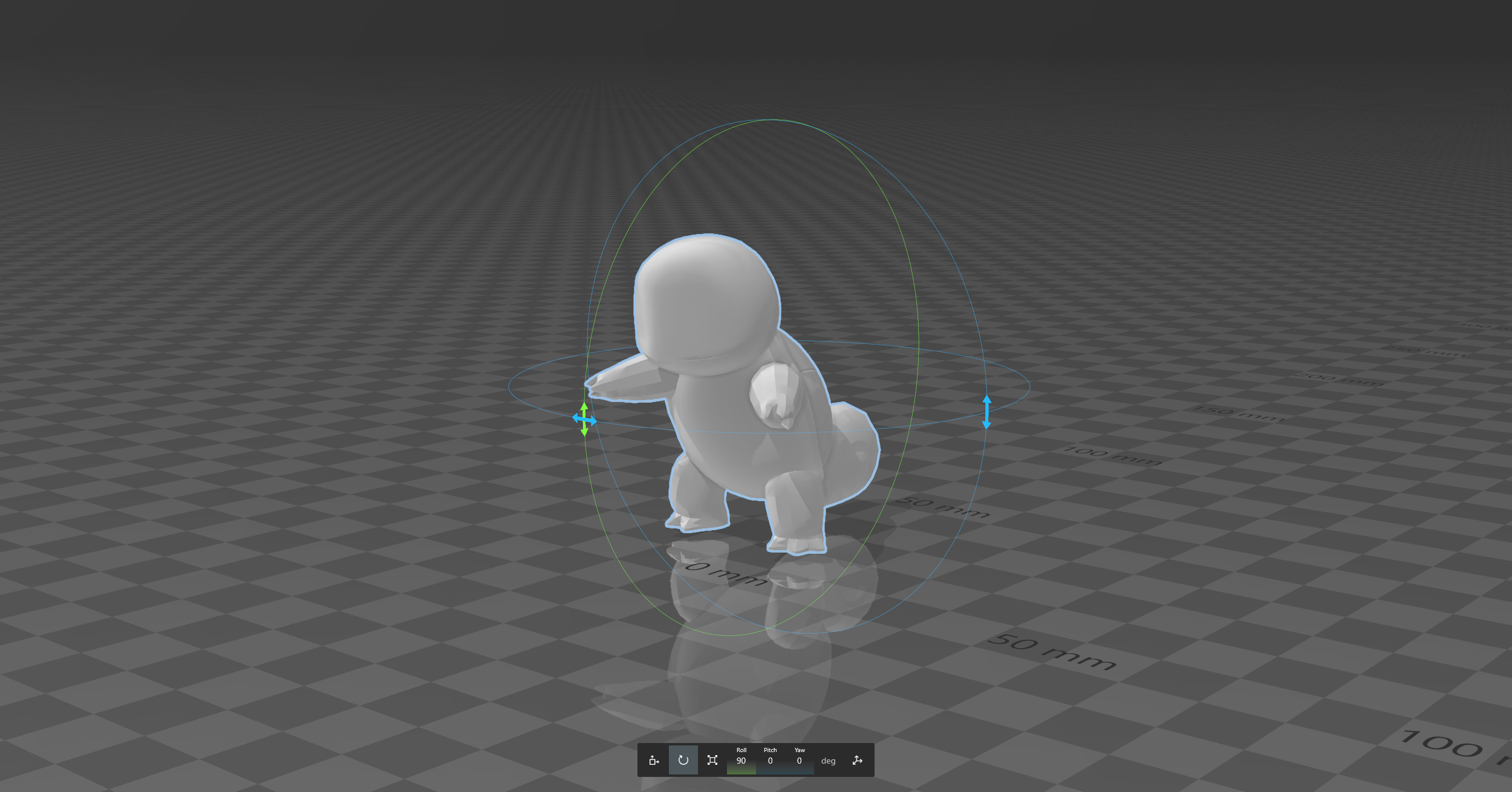 Squirtle from Pokemon X/Y