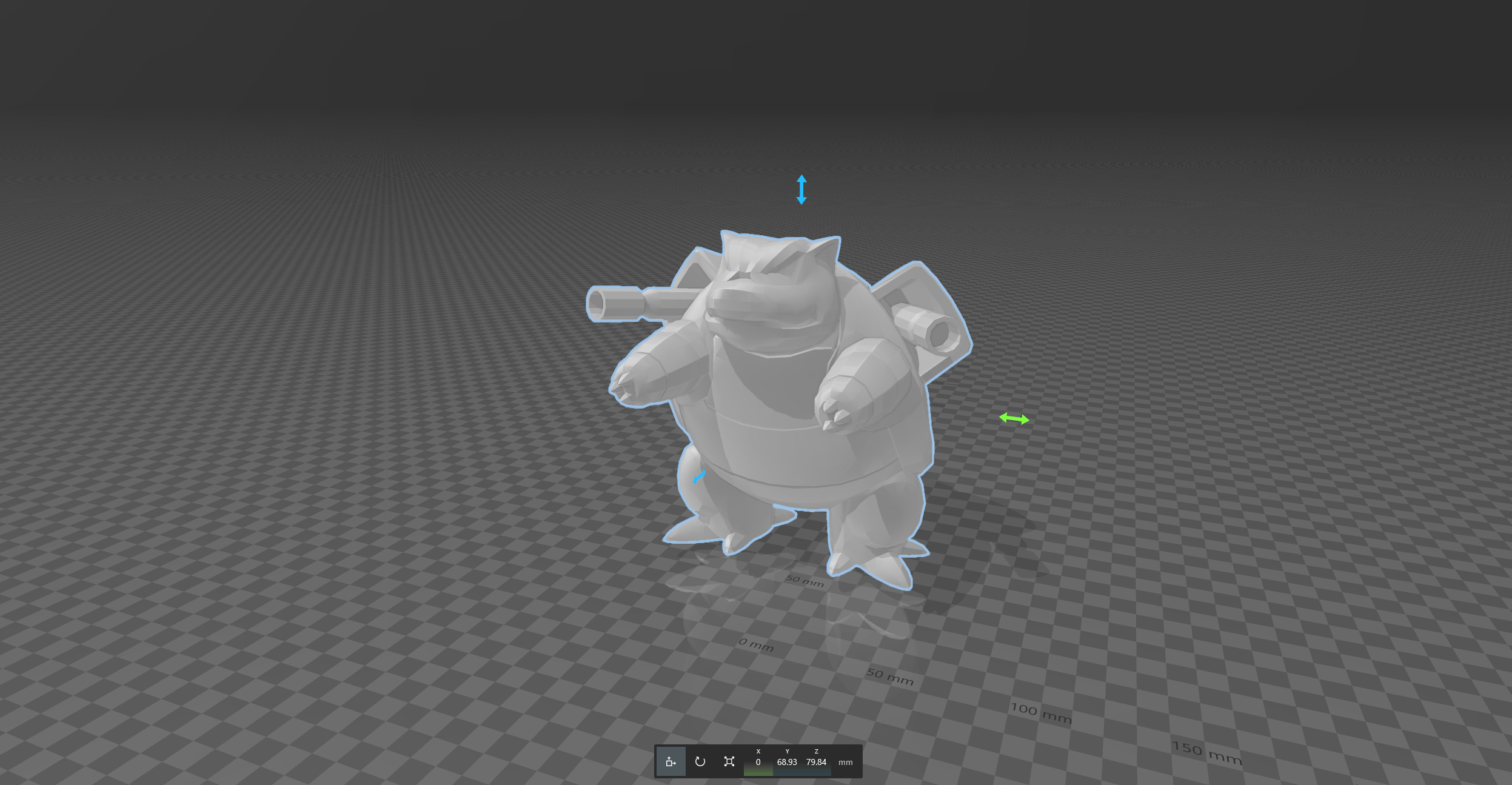 Blastoise from Pokemon X/Y