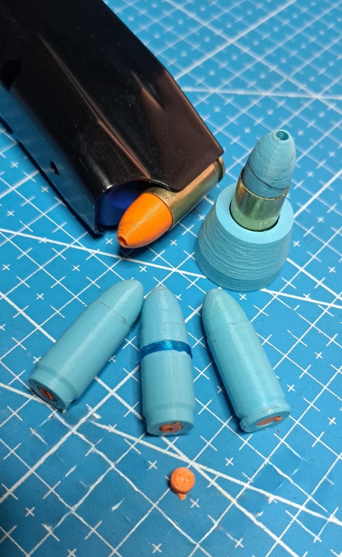 9x19mm Luger Snap Caps / Dummy Rounds - 3 Variants (Dry Fire Practice)