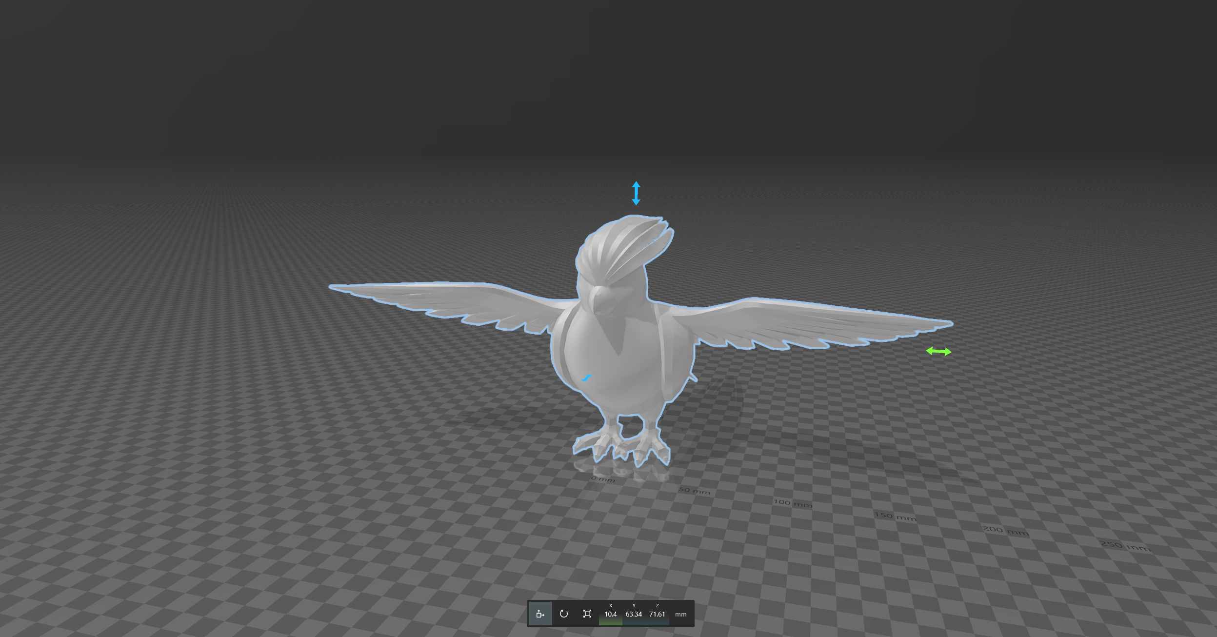 Pidgeot from Pokemon X/Y