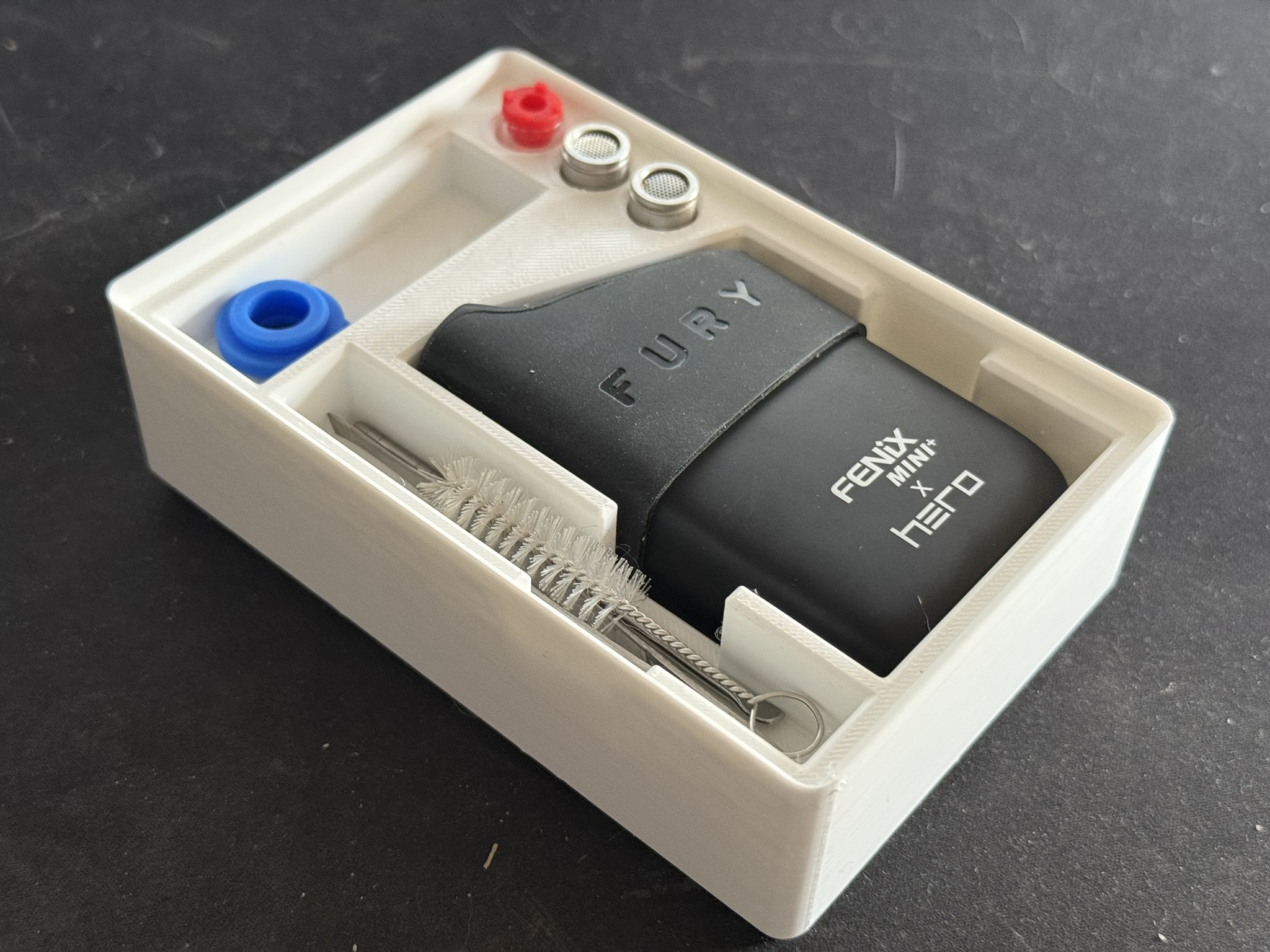 Gridfinity Fenix Mini and accesories tray