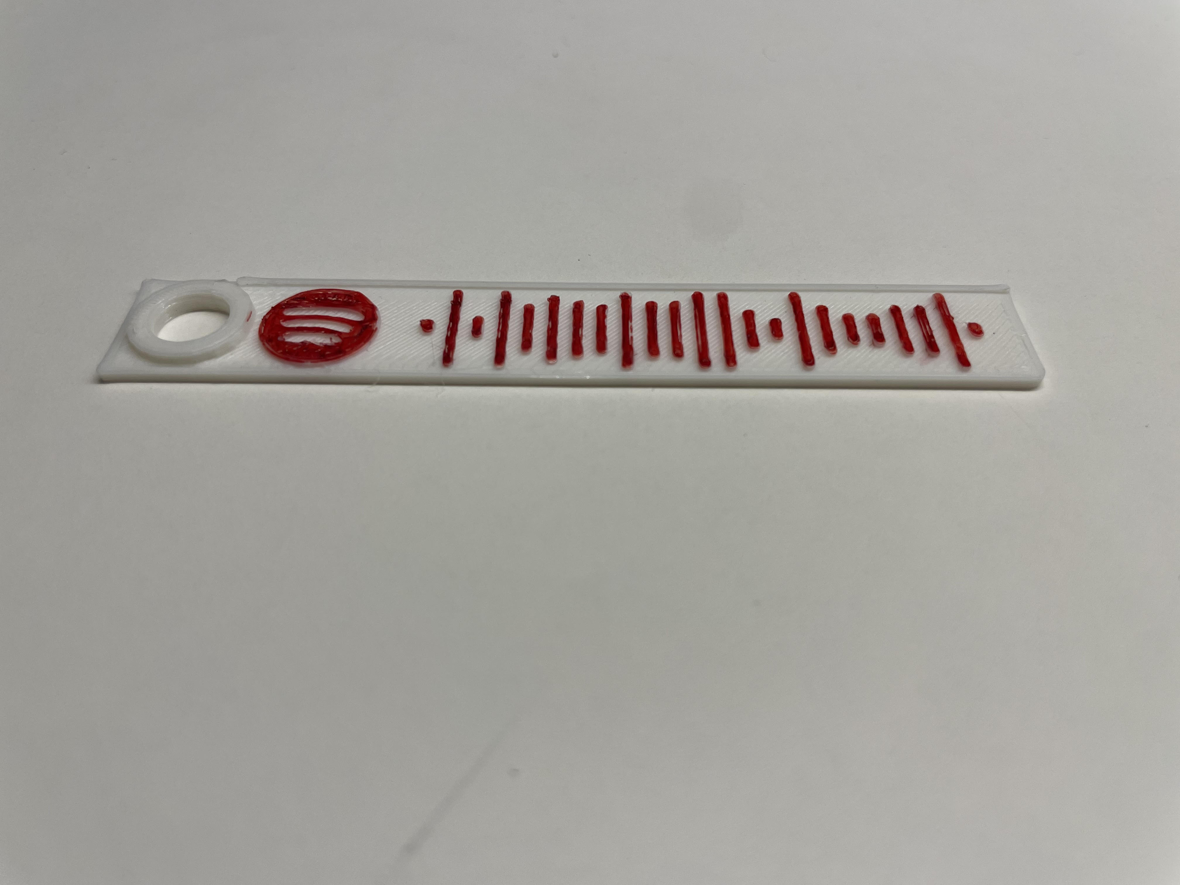 Eminem spotify keychain