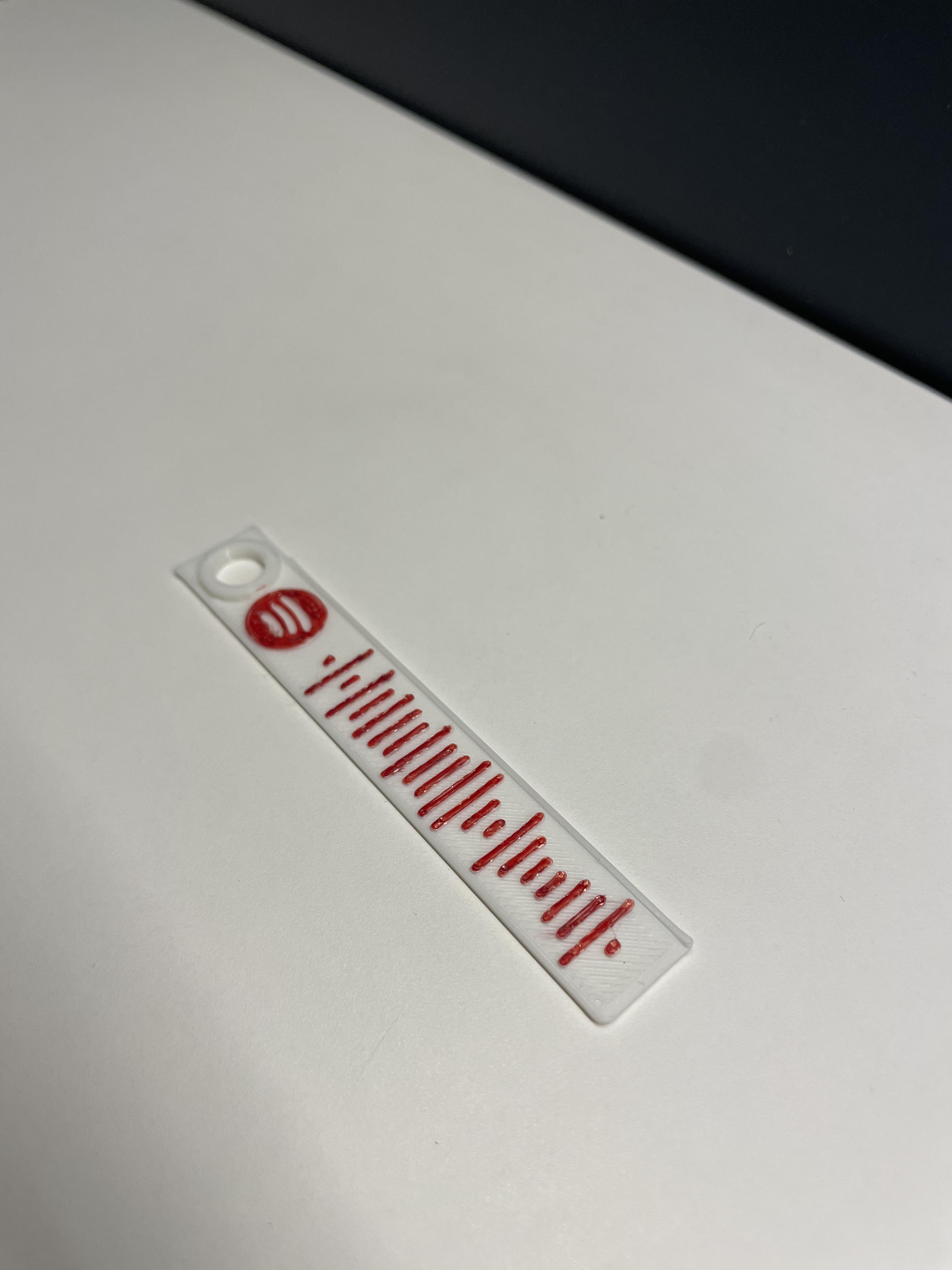 Miniatura 3 do modelo 3D Eminem spotify keychain
