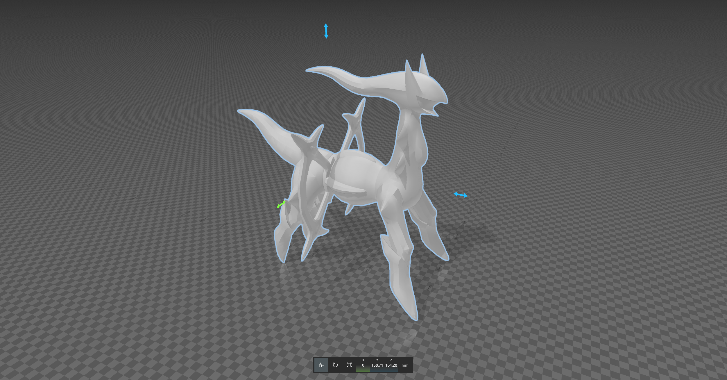 Arceus from Pokemon X/Y