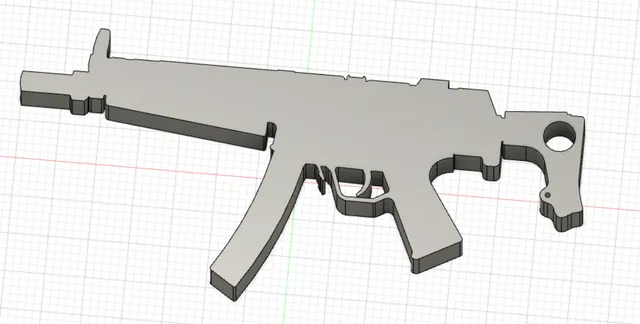 MP5 keychain