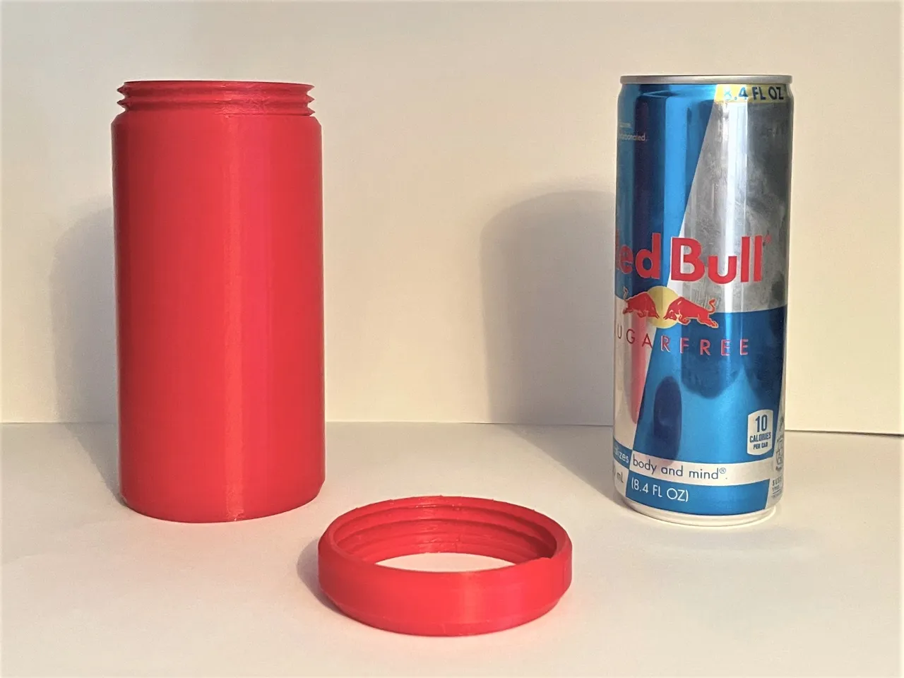 Red Bull Insulating Cover by Zack, Download free STL model