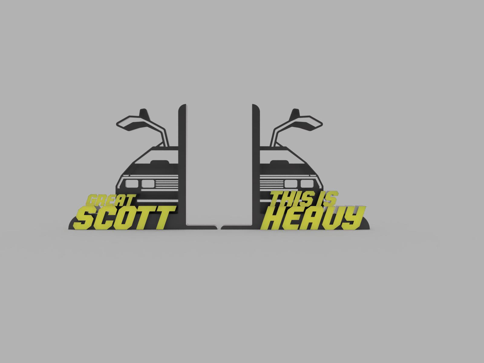 Back to the Future Bookends