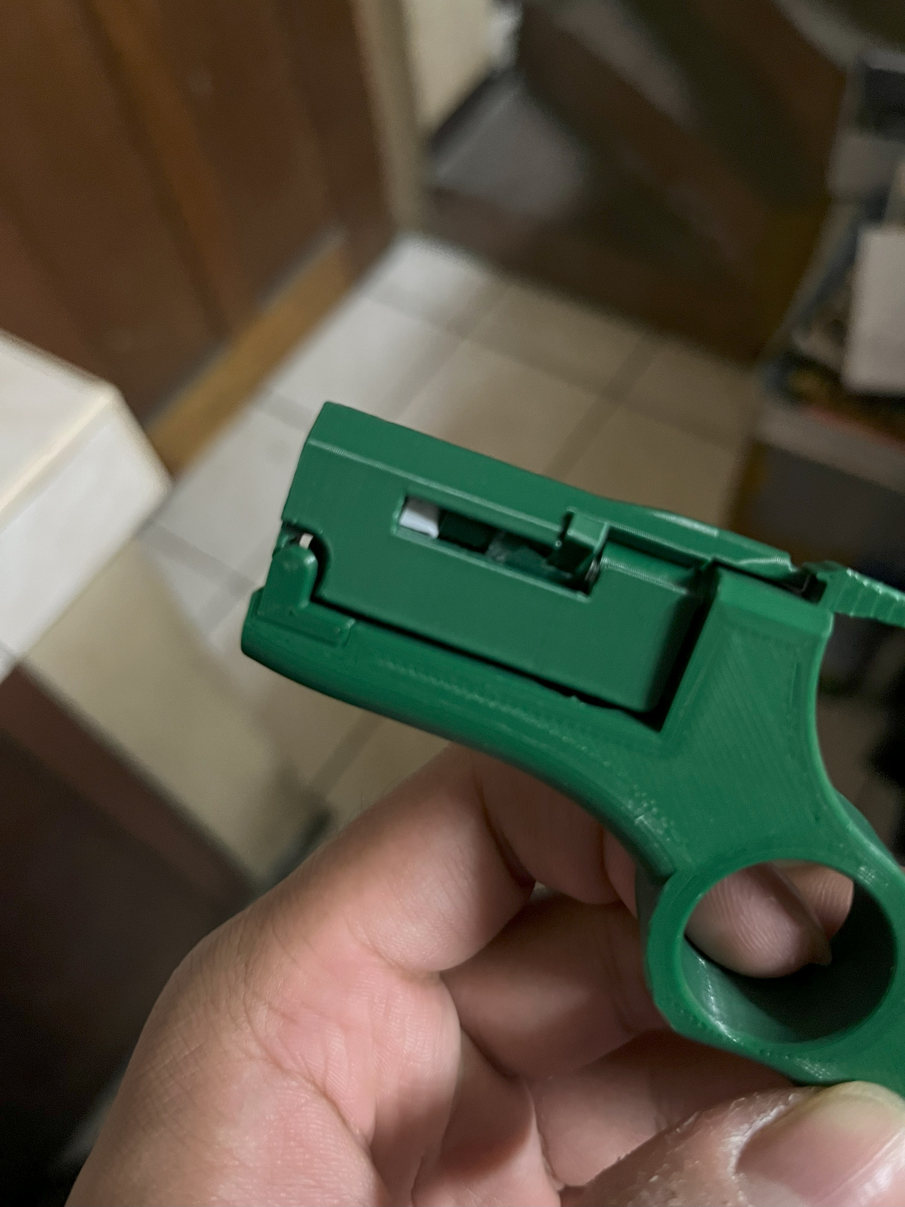 Fidget Rifle Keychain BB Shooter Remix
