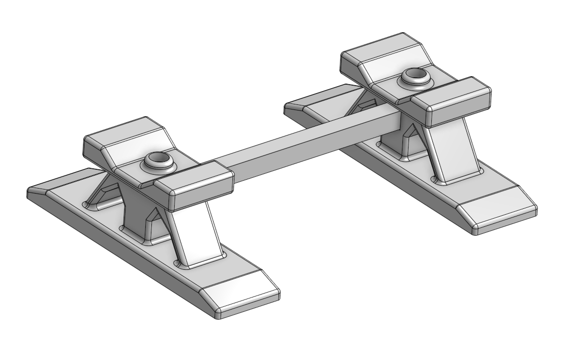 Stand for RC model (various sizes) by edumardo Download free STL