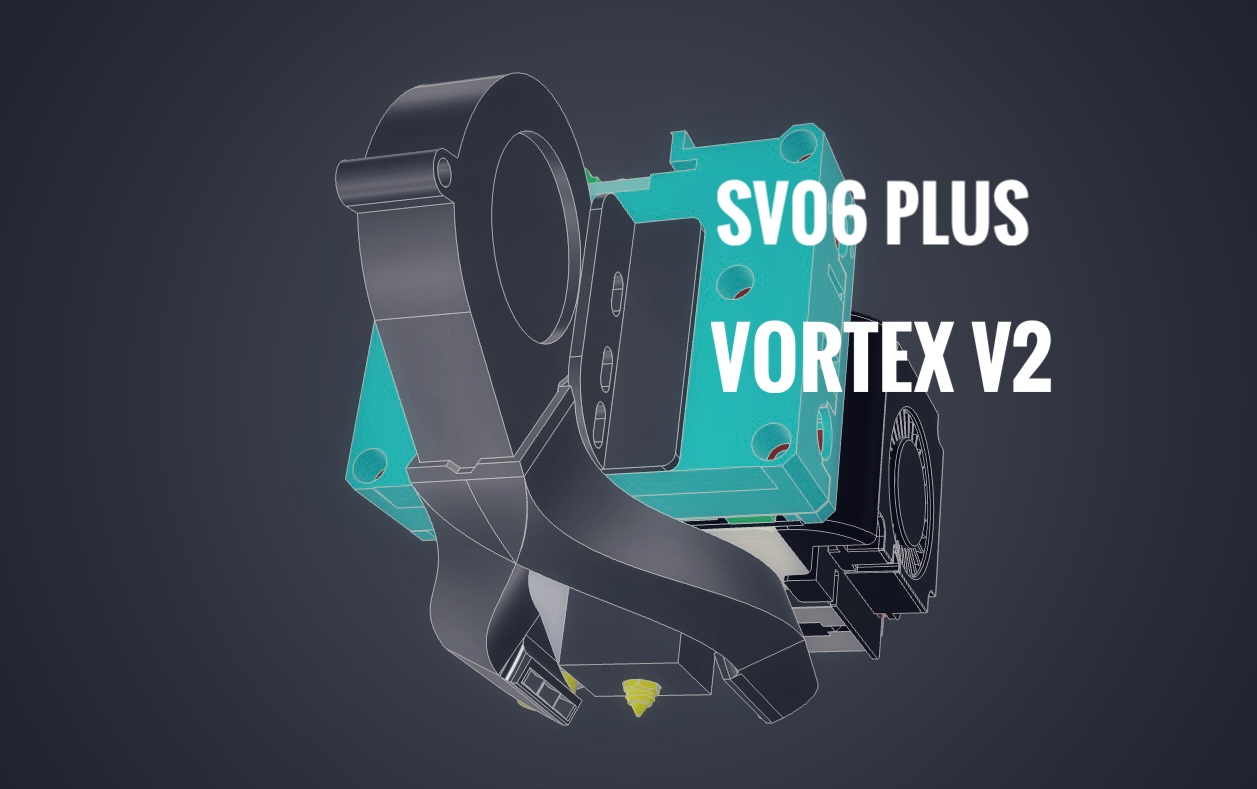SV06 PLUS Vortex V2 Adjustable Cooling & LED System by 3DPrintDemon ...