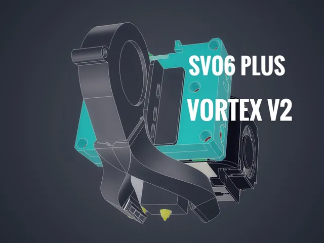 SV06 PLUS Vortex V2 Adjustable Cooling & LED System