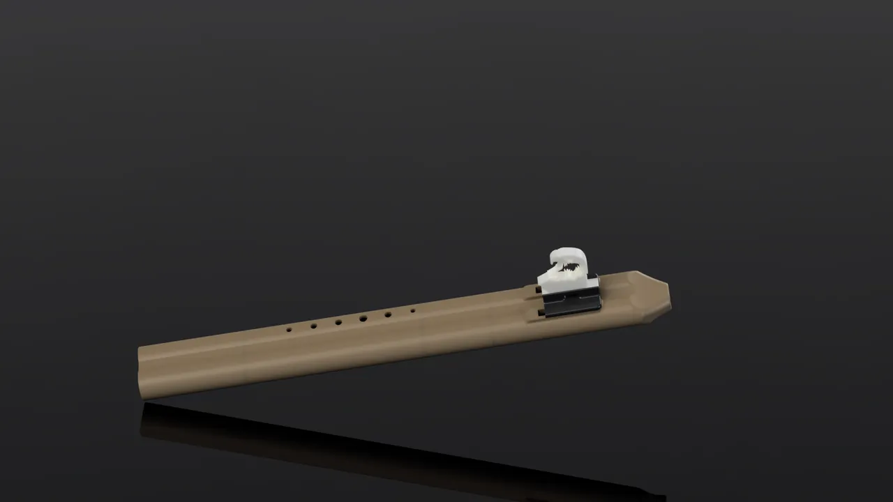 Double Flute by Ivan Gri | Download free STL model | Printables.com