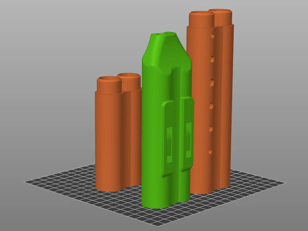 Double Flute by Ivan Gri | Download free STL model | Printables.com