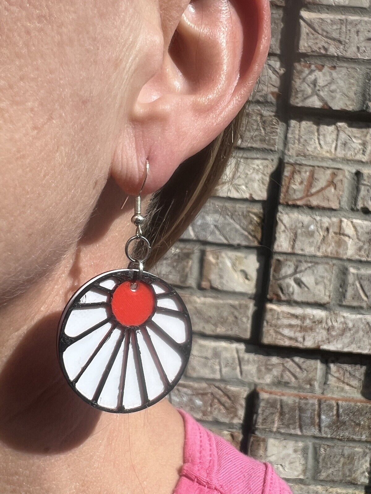Demonslayer Tanjiro Hanafuda Style Earring/Keychain