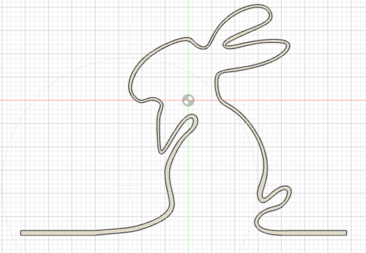 Miniatura 3 do modelo 3D simple rabbit bookend