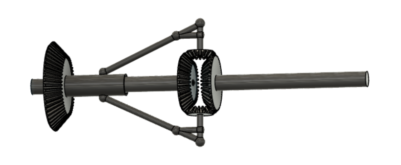 Differential gear box