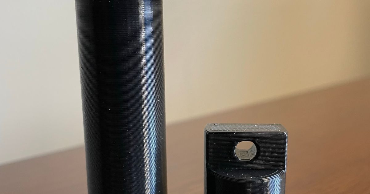 Paracord Fid (Threading Needle) Container by Vincent Download free STL model