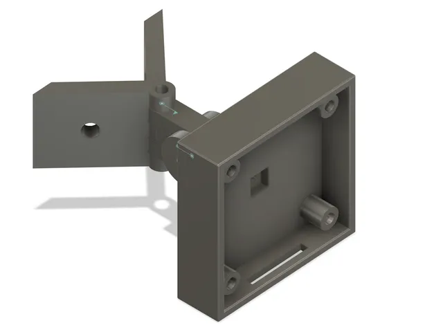 Lack enclosure Rasperry Camera HQ support