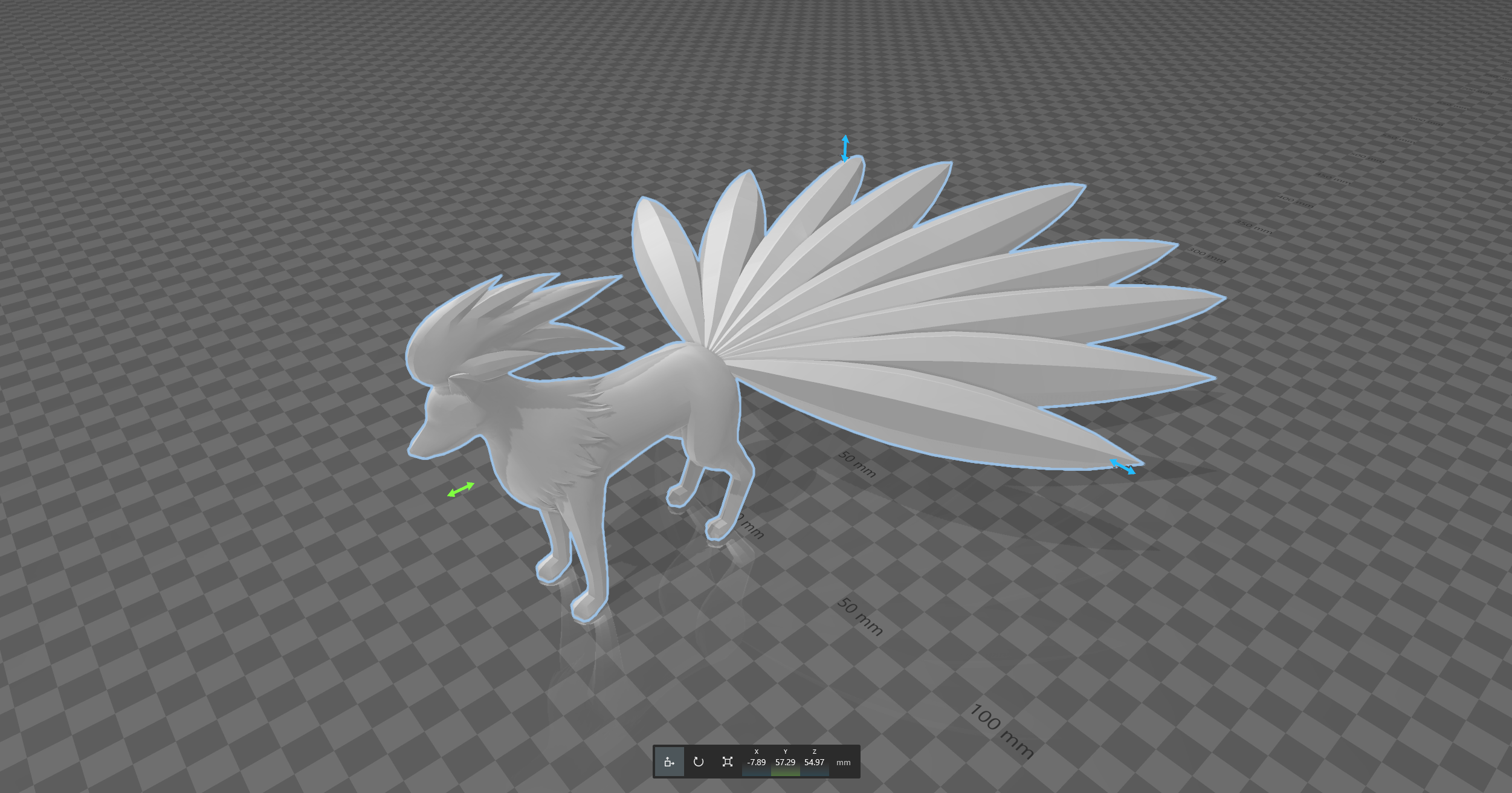 Ninetales from Pokemon X/Y