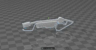 Pyro's Flamethrower from TF2