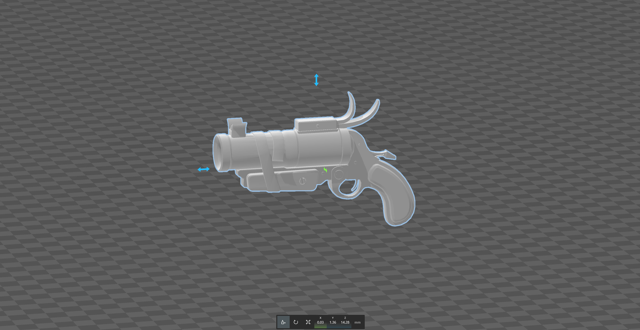 Pyro's Detonator (+ shell) from TF2