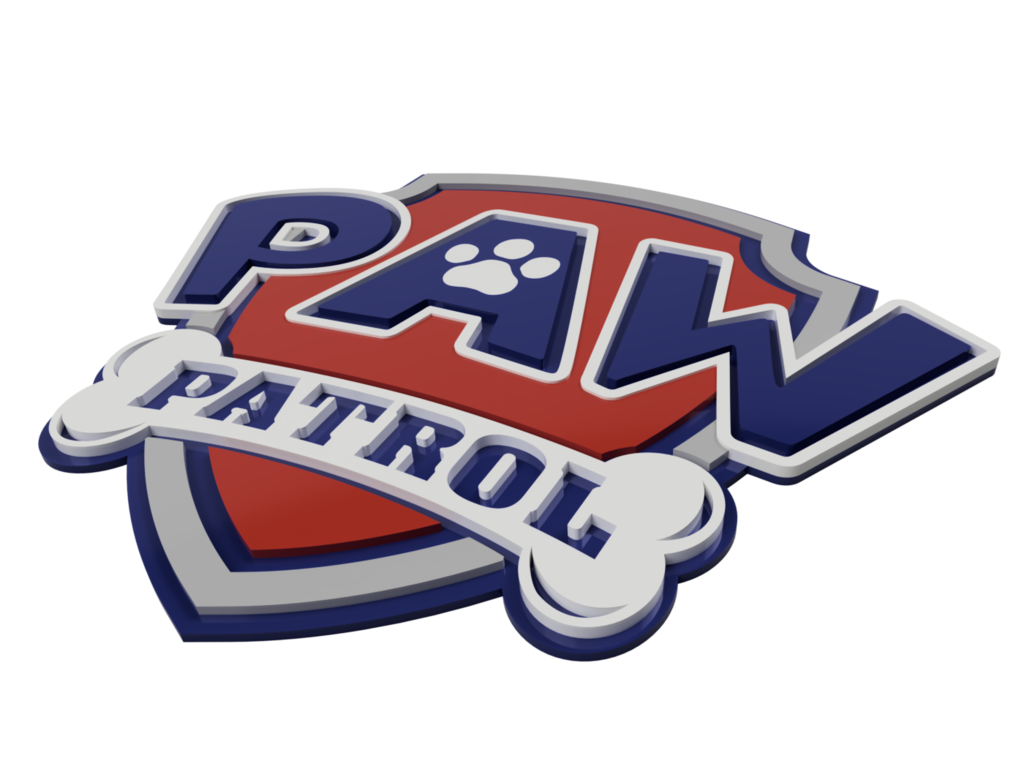 Paw Patrol doorplate