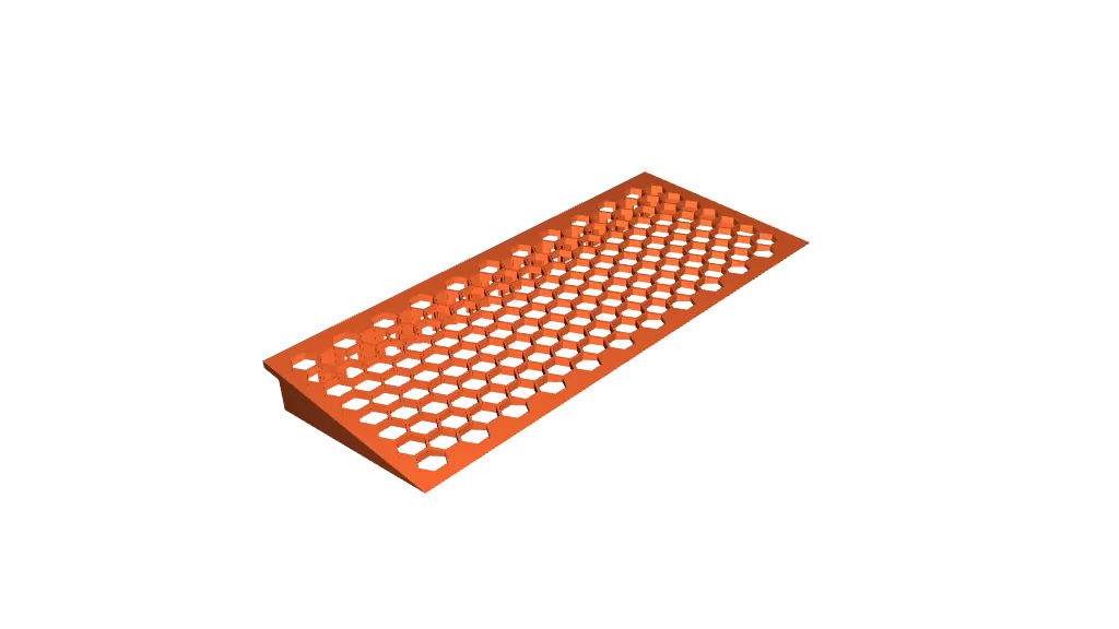 Door Ramp for Robot Vacuum (OpenSCAD) by Jab2870 | Download free STL ...